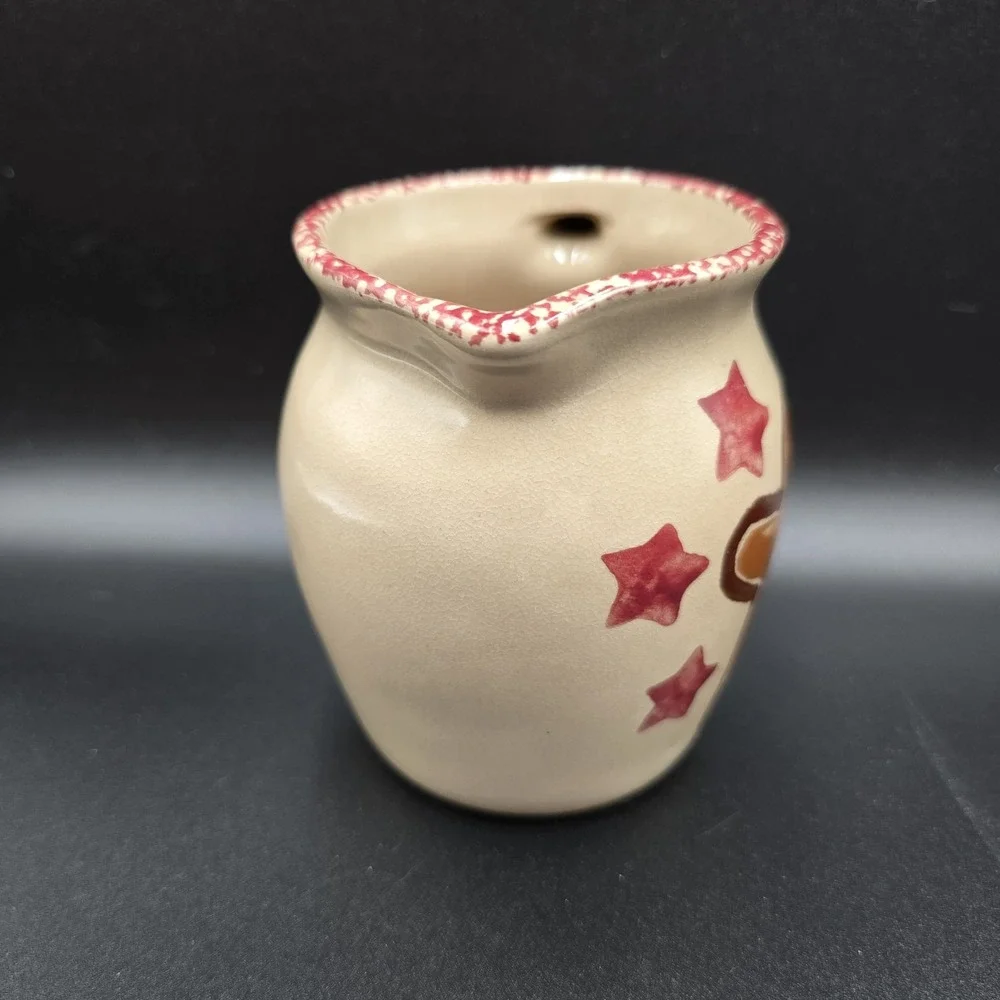 Loomco Gingerbread Man Creamer Pitcher 4.25